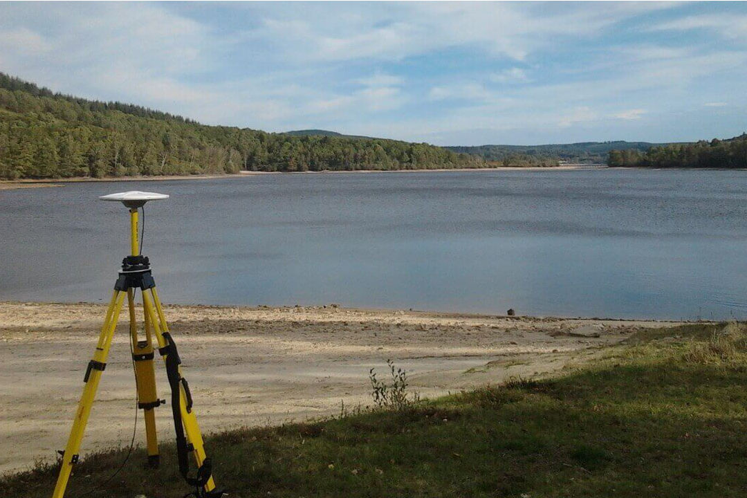 Aardobservatie en Landmeten illustratie