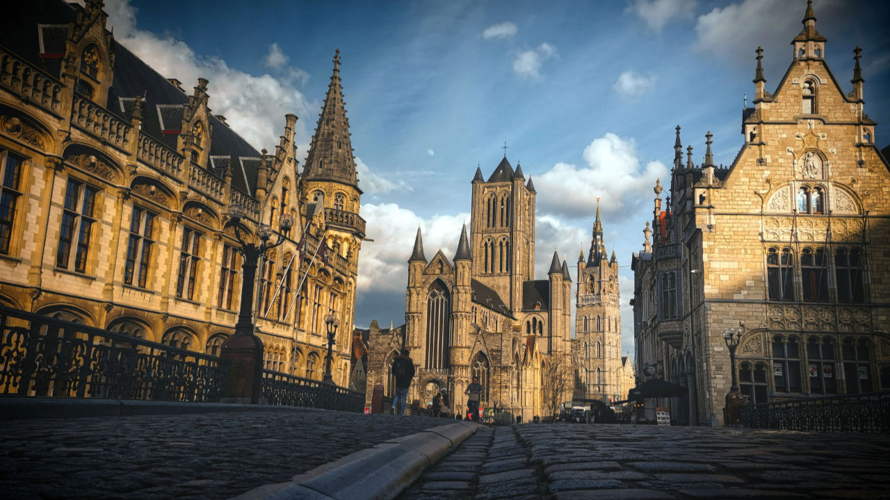 View of Ghent City